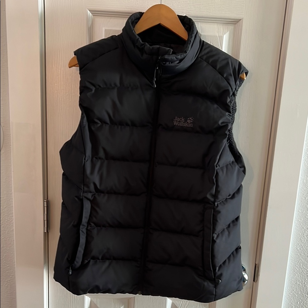 Jack Wolfskin Dark Puffer Vest